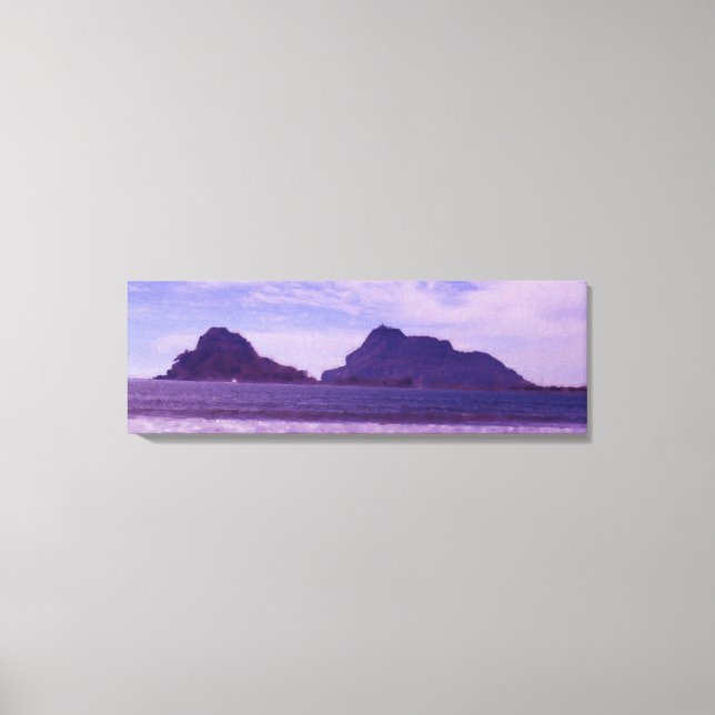 Stone Island Oljemålning Canvastryck (Framsida)