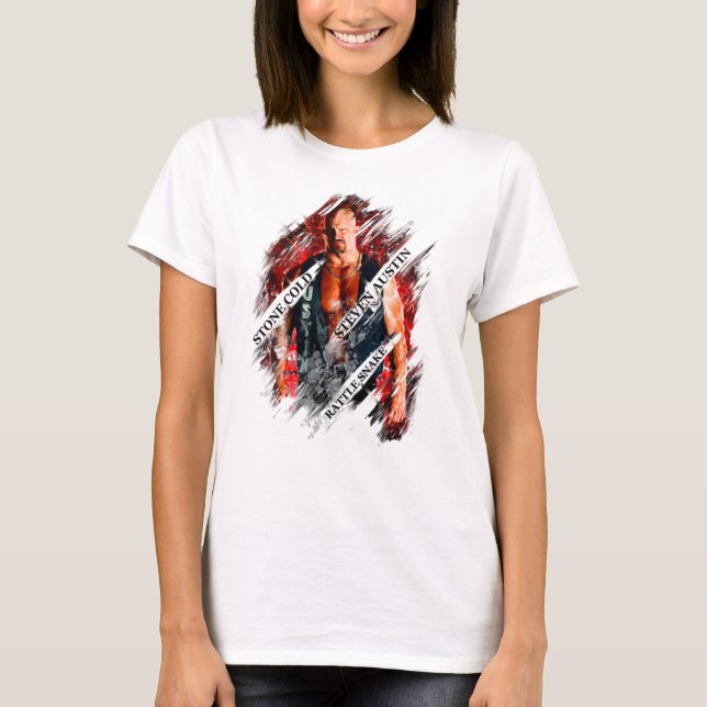 Stone Kall Steve Austin Artwork T-ShirtStone kall T Shirt (Framsida)