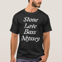 Stone Kärlek Bass Odyssey Black Shirt