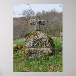 Stone kor vid Saint Pardoux Poster