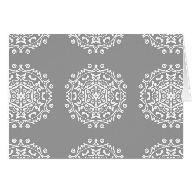 Stone Mandala Hälsningskort (Framsidan Horizontal)