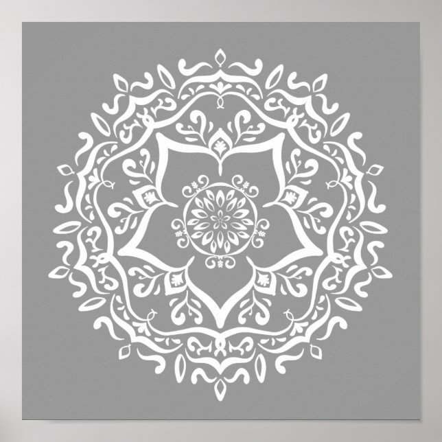 Stone Mandala Poster (Framsidan)