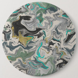 Stone Marbling with Turquoise Veins 6" Round Knapp