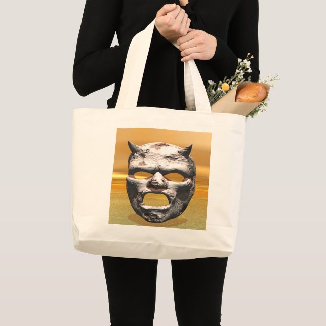Stone-mask Jumbo Tygkasse (Framsida (produkt))