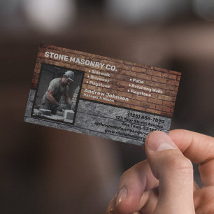 Stone Masonry Company Visitkort