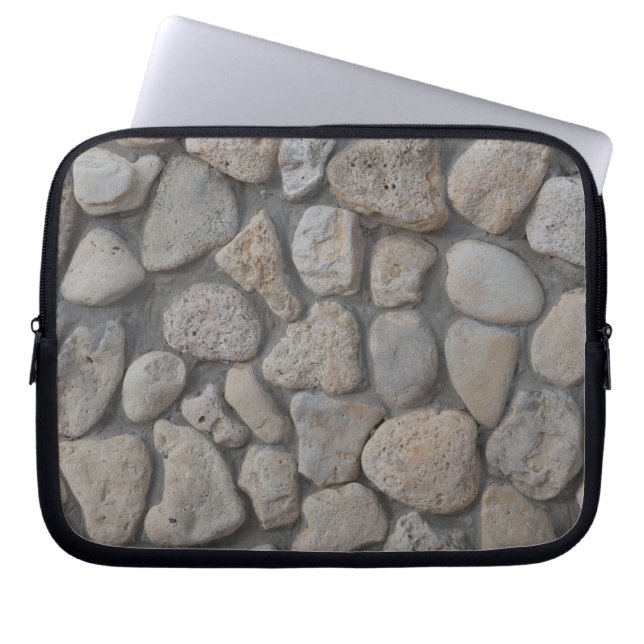 Stone mönster laptop sleeve (Framsidan)