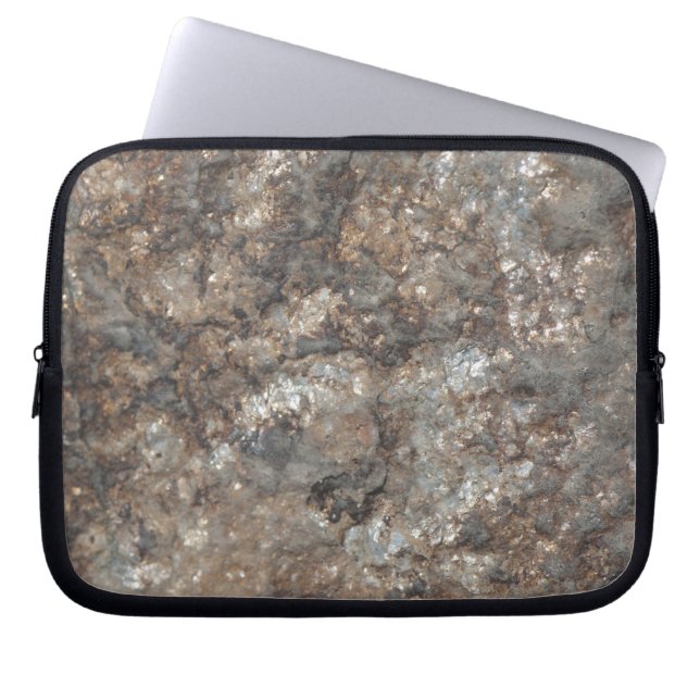 Stone mönster laptop sleeve (Framsidan)