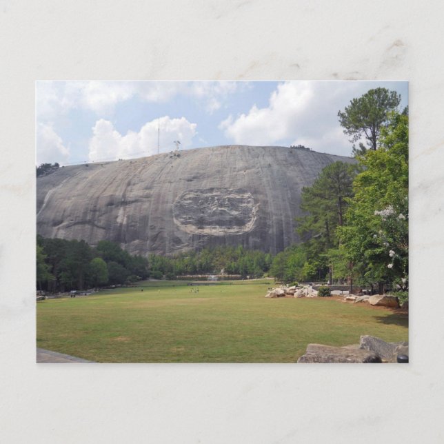 Stone Mountain Carving Stone Mountain Georgia 3 Vykort (Framsida)