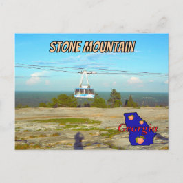 Stone Mountain GA Summit Skyride Vykort
