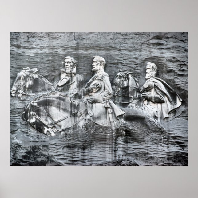 Stone Mountain Georgia-minnesmärke Poster (Framsidan)