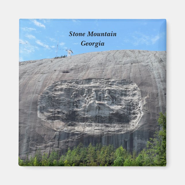 Stone Mountain Georgia Park Memorial Magnet (Framsidan)