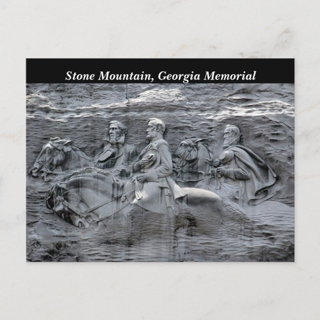 Stone Mountain Georgia Park Memorial Vykort (Framsida)