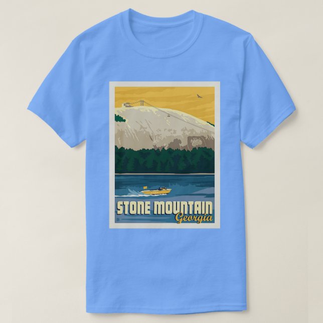 Stone Mountain Georgia TShirt T Shirt (Design framsida)