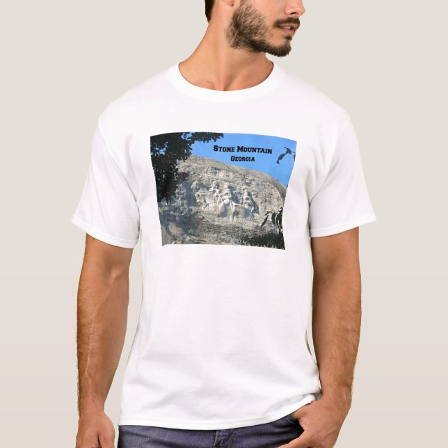 Stone Mountain, Georgien Tee Shirt (Framsida)