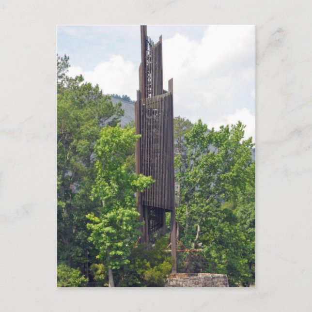 Stone Mountain Sjö Pipe Organ, Stone Mountain GA Vykort (Framsida)