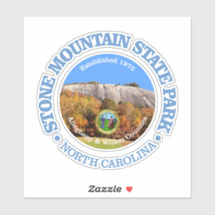 Stone Mountain SP Klistermärken