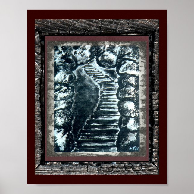 Stone Pathway Poster (Framsidan)