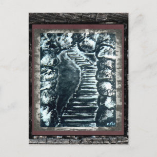 Stone Pathway Vykort
