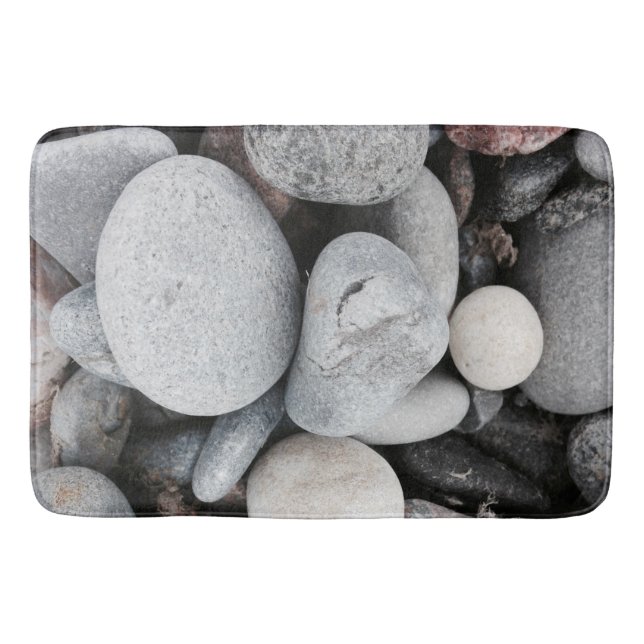 Stone Pebble Bath Mat Badrumsmatta (Framsidan)