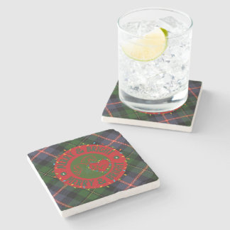 Stone Plaid Merry & Bright Coasters Stenunderlägg