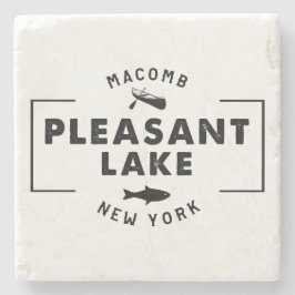 Stone Pleasant Sjö Underläggs Stenunderlägg