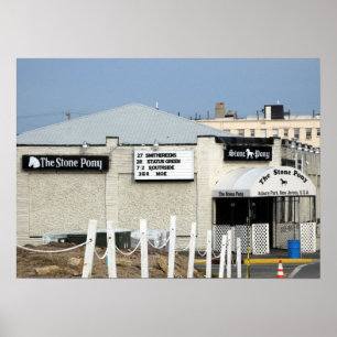 Stone Pony i Asbury Park, NJ Poster