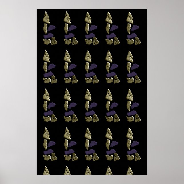 Stone Rhino Woman Poster (Framsidan)