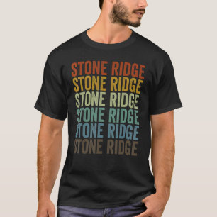 Stone Ridge City Retro T Shirt
