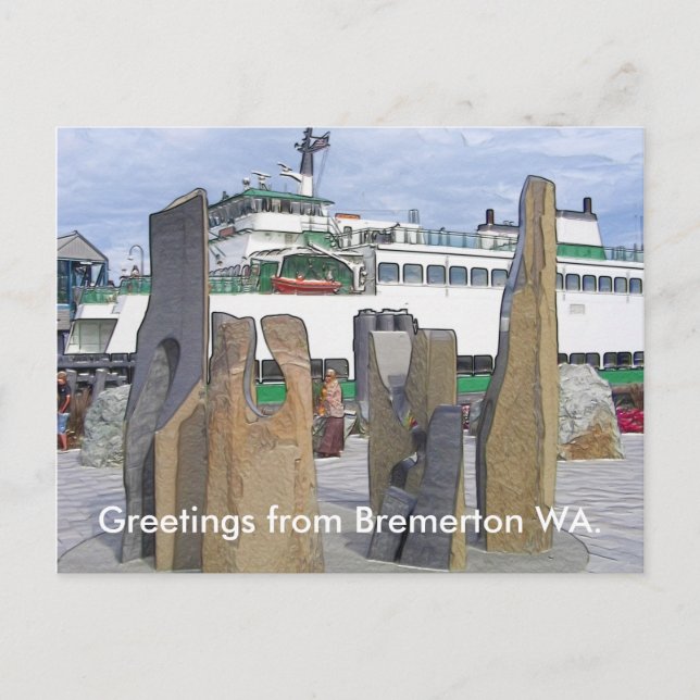 Stone Sculture Vykort (Framsida)