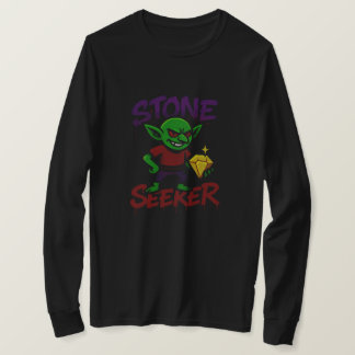 Stone Seeker - Fantasy Goblin | BLACK ENDAST T Shirt