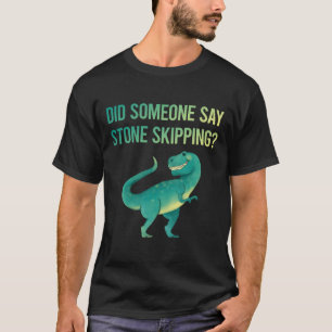 Stone Skipping Stones Sten Sten Skimming T Shirt