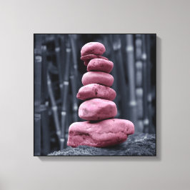 Stone Stack Canvastryck