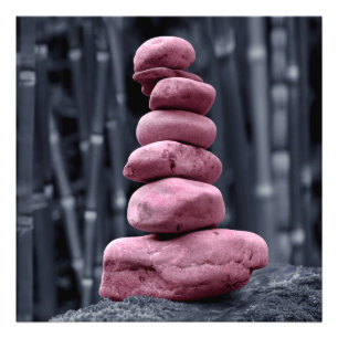 Stone Stack Fototryck