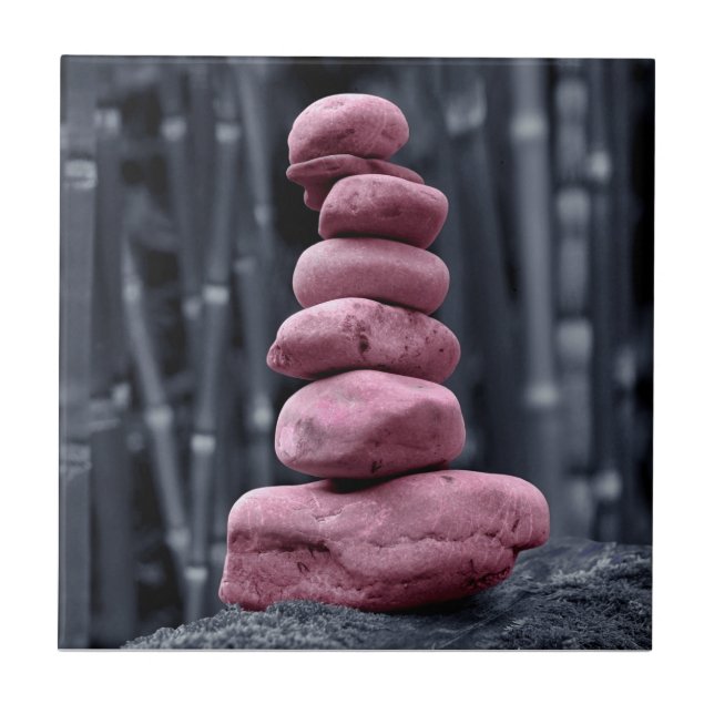 Stone Stack Kakelplatta (Framsidan)