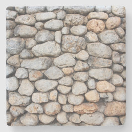 Stone Sten Wall i Israel Square Underlägg