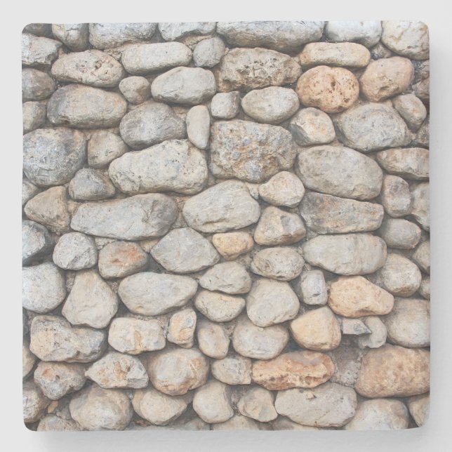 Stone Sten Wall i Israel Square Underlägg (Framsidan)