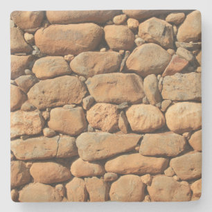 Stone Sten Wall i Israel Square Underlägg