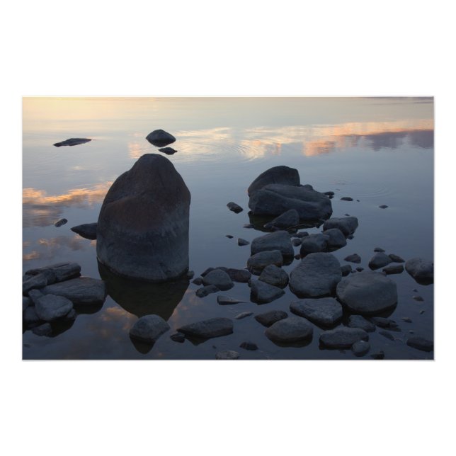 Stone Sunset CC0315 Photo Print Fototryck (Framsidan)