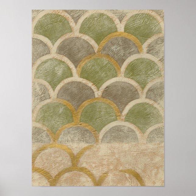 Stone Tile Design by Chariklia Zarris Poster (Framsidan)