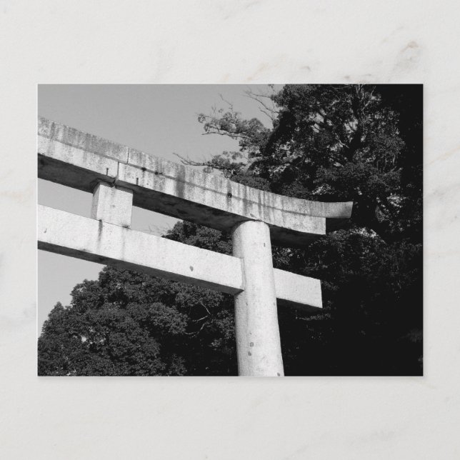 Stone Torii Grind Vykort (Framsida)