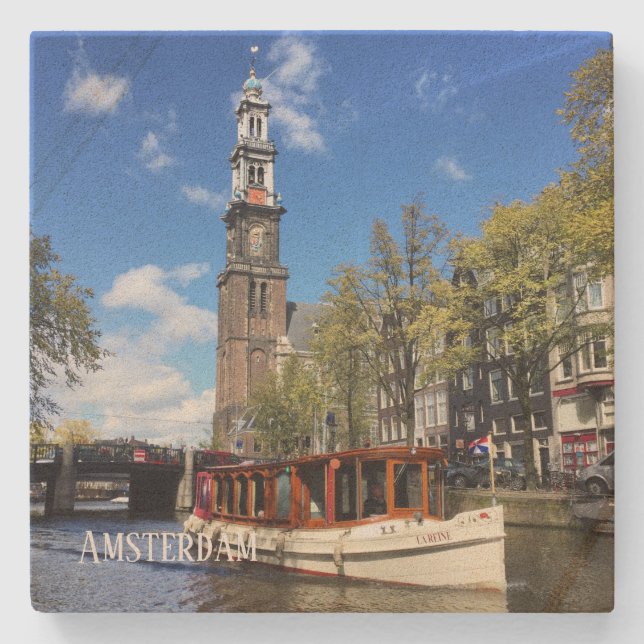 Stone Underlägg Amsterdamkanal (Framsidan)