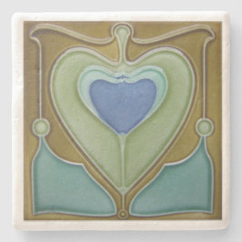 Stone Underlägg - Art nouveau Reproduction Antique