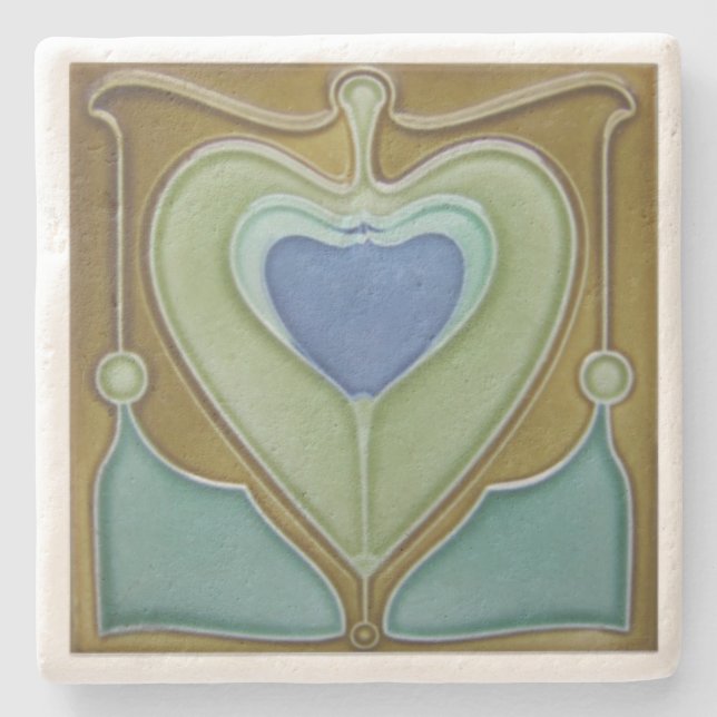 Stone Underlägg - Art nouveau Reproduction Antique (Framsidan)