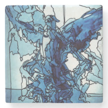 Stone Underlägg Blue Angel