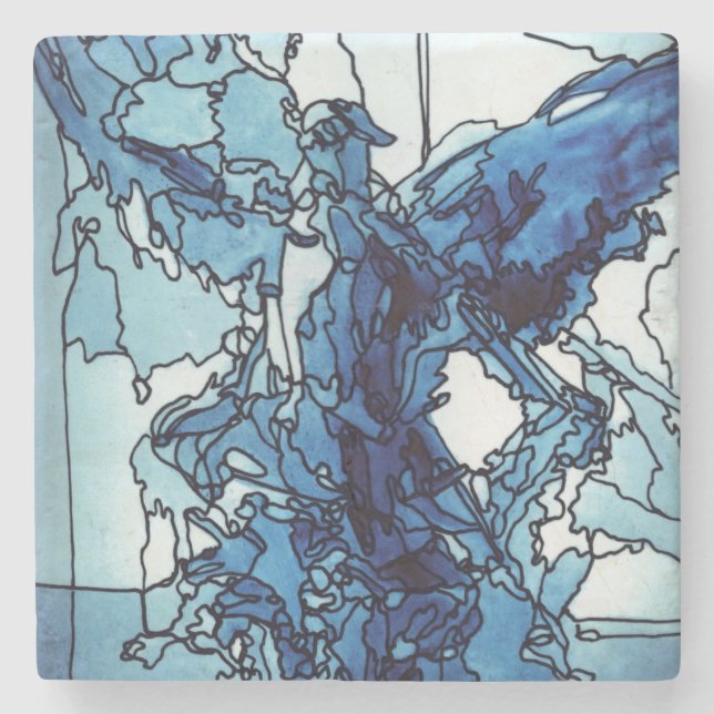 Stone Underlägg Blue Angel (Framsidan)