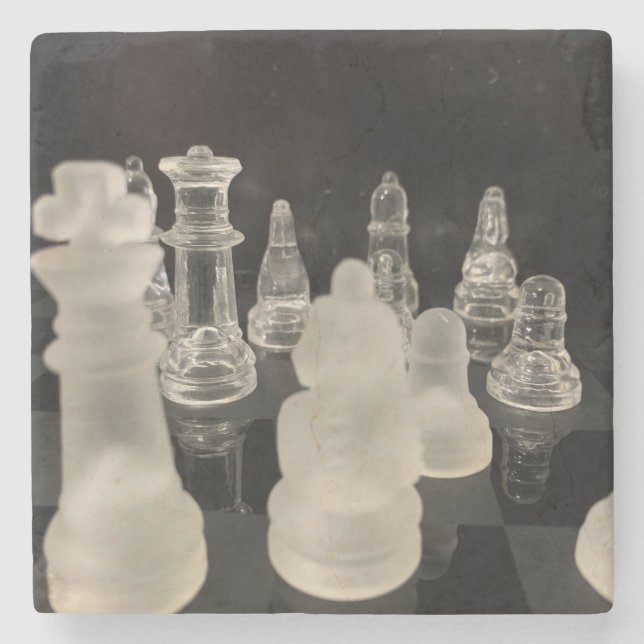 Stone Underlägg Chess (Framsidan)