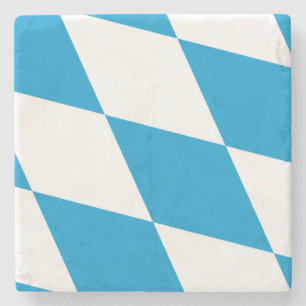 Stone underlägg med Flagga av Bayern