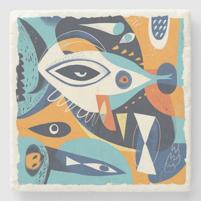 Stone Underlägg Sea Themme 2 (Framsidan)