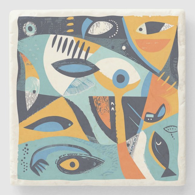 Stone Underlägg Sea Themme 3 (Framsidan)