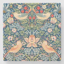 STONE UNDERLÄGG:WILLIAM MORRIS:STRAWBERRY THIEVES STENUNDERLÄGG